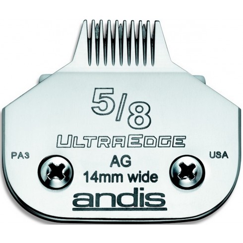 photo de Lame 0.80 mm N°5/8 ANDIS, tête de coupe TC64960 pour tondeuse PRO AGC/AGR/BGC/MBG/SMC photo de Lame 0.80 mm N°5/8 ANDIS, tête de coupe TC64960 pour tondeuse PRO AGC/AGR/BGC/MBG/SMC