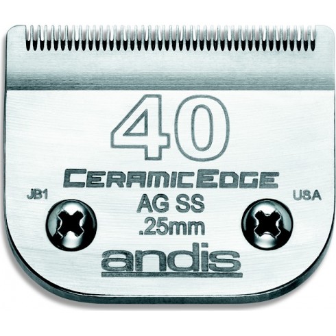 tete de coupe chirurgicale, tete de coupe tondeuse chien, tete numero 40, tete tondeuse veterinaire ANDIS TC64350