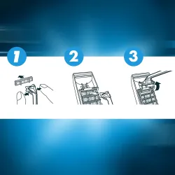 Lames Sensor Excel 2 Gillette, boite de 10, compatibles avec les rasoirs Gillette SENSOR