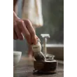 Savon à Barbe + Bol bois d'acajou D.R.Harris Sandalwood